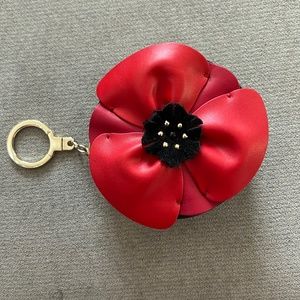 Kate Spade WLRU5063 Poppy Flower Coin Case